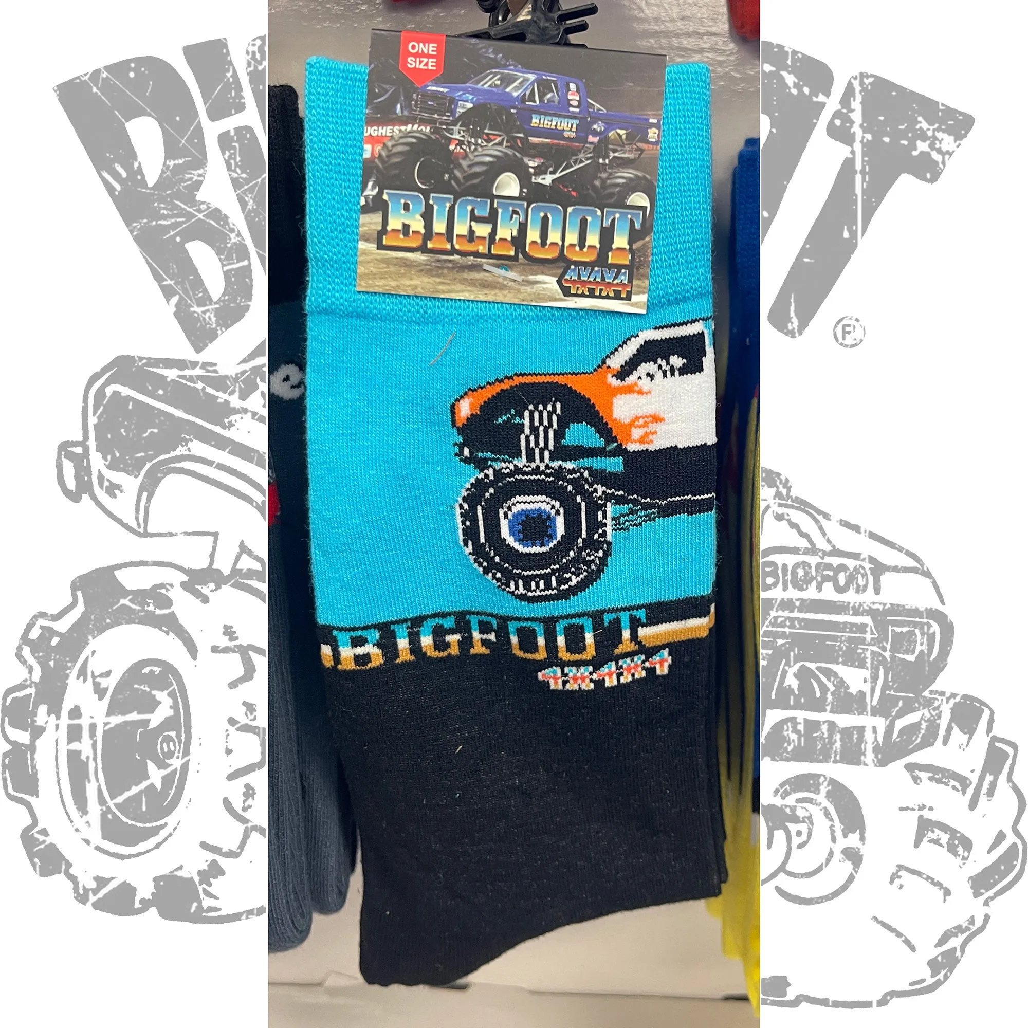 Various BIGFOOT Crew Socks