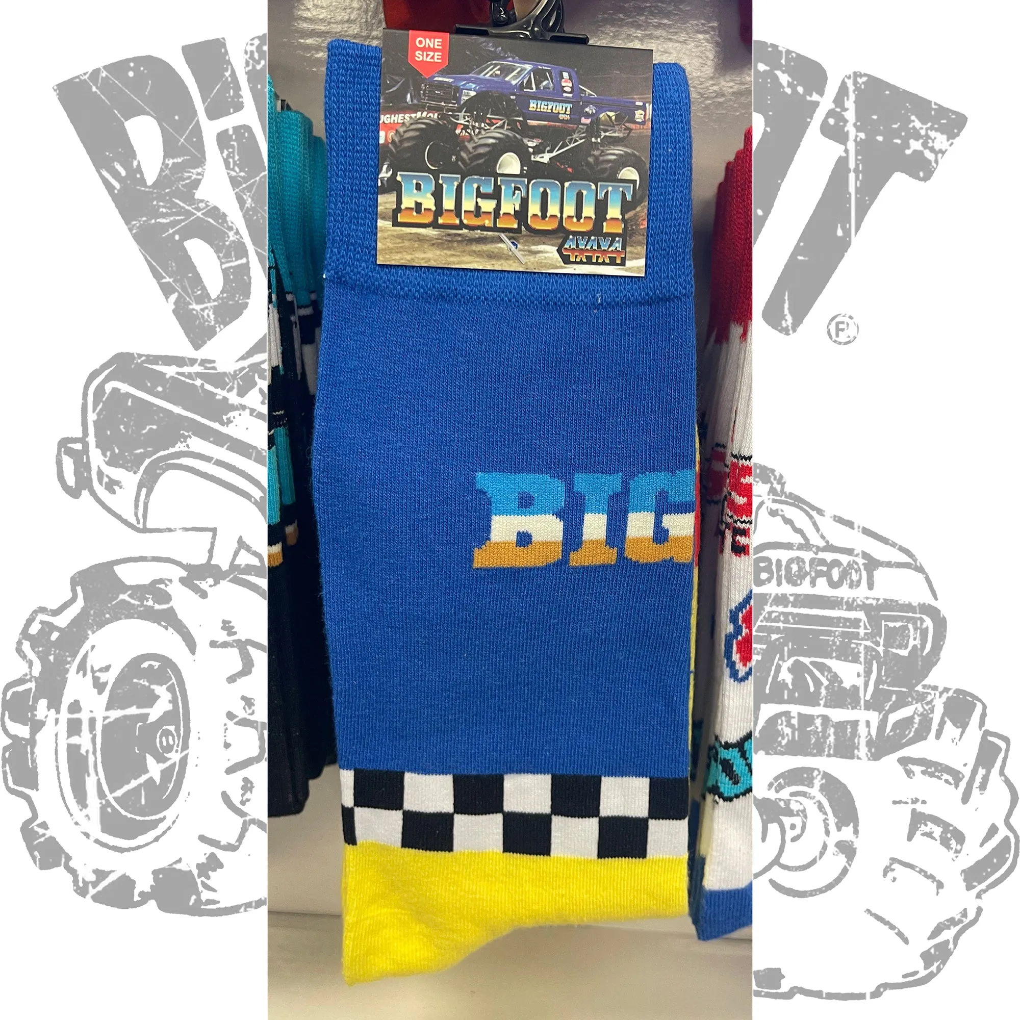 Various BIGFOOT Crew Socks