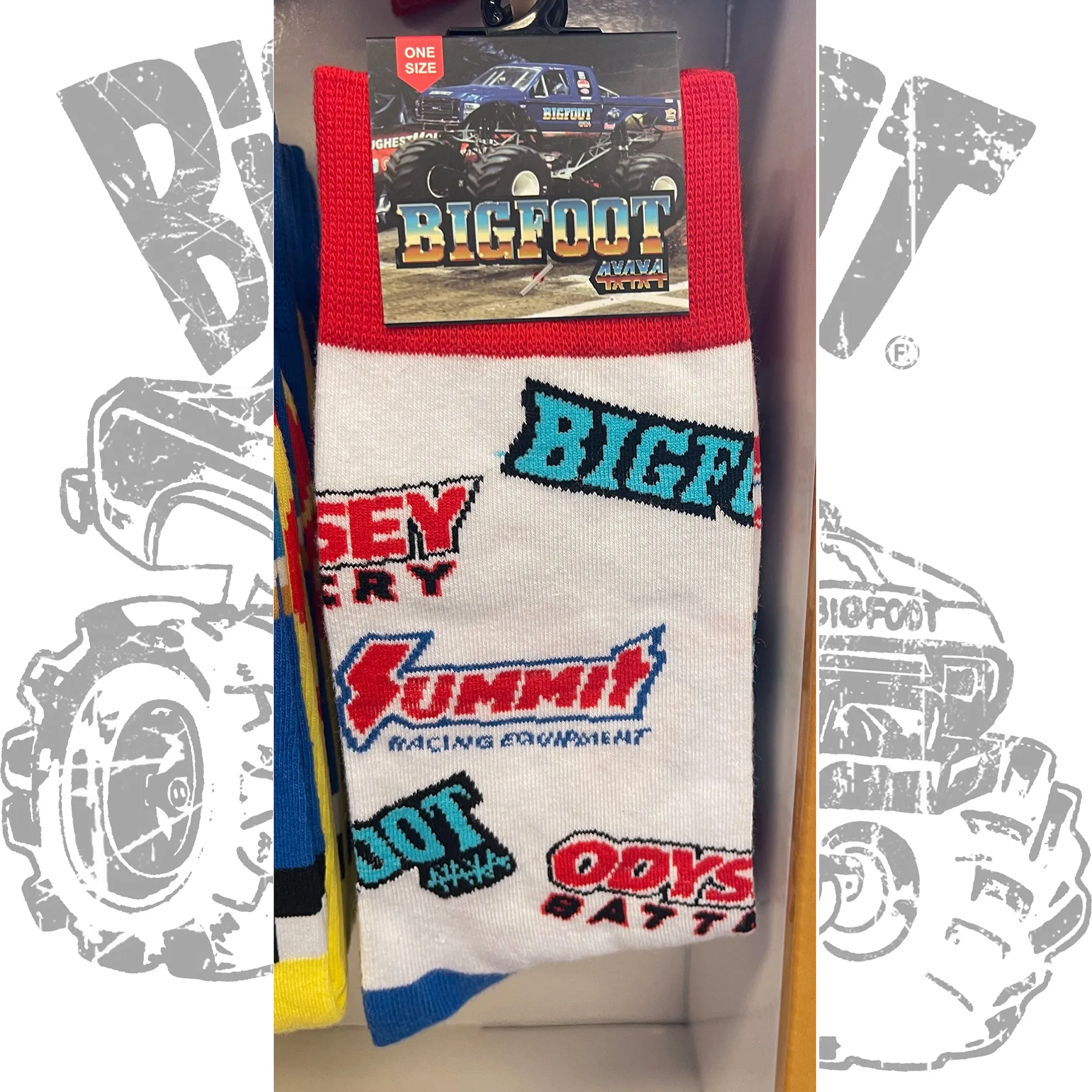 Various BIGFOOT Crew Socks