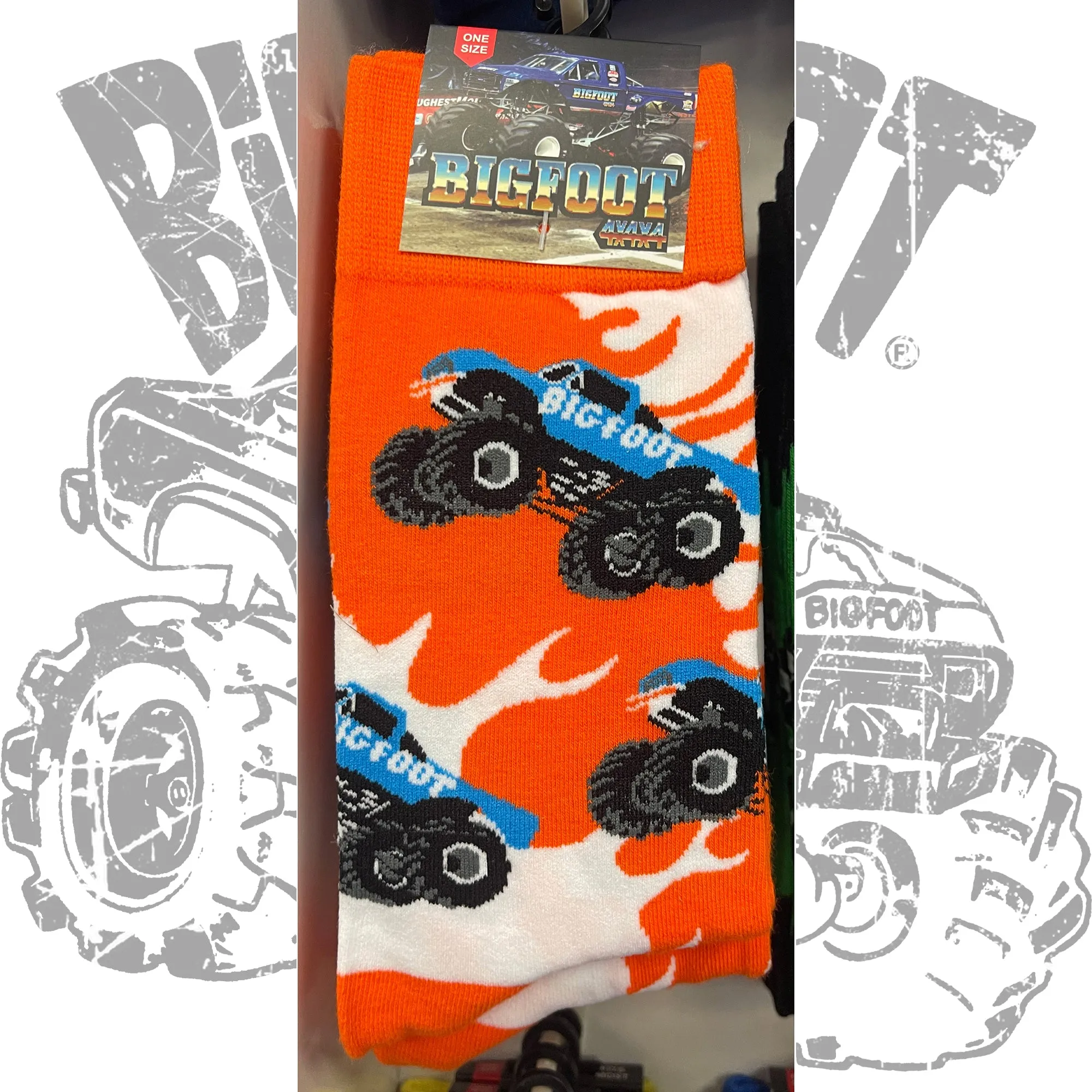 Various BIGFOOT Crew Socks