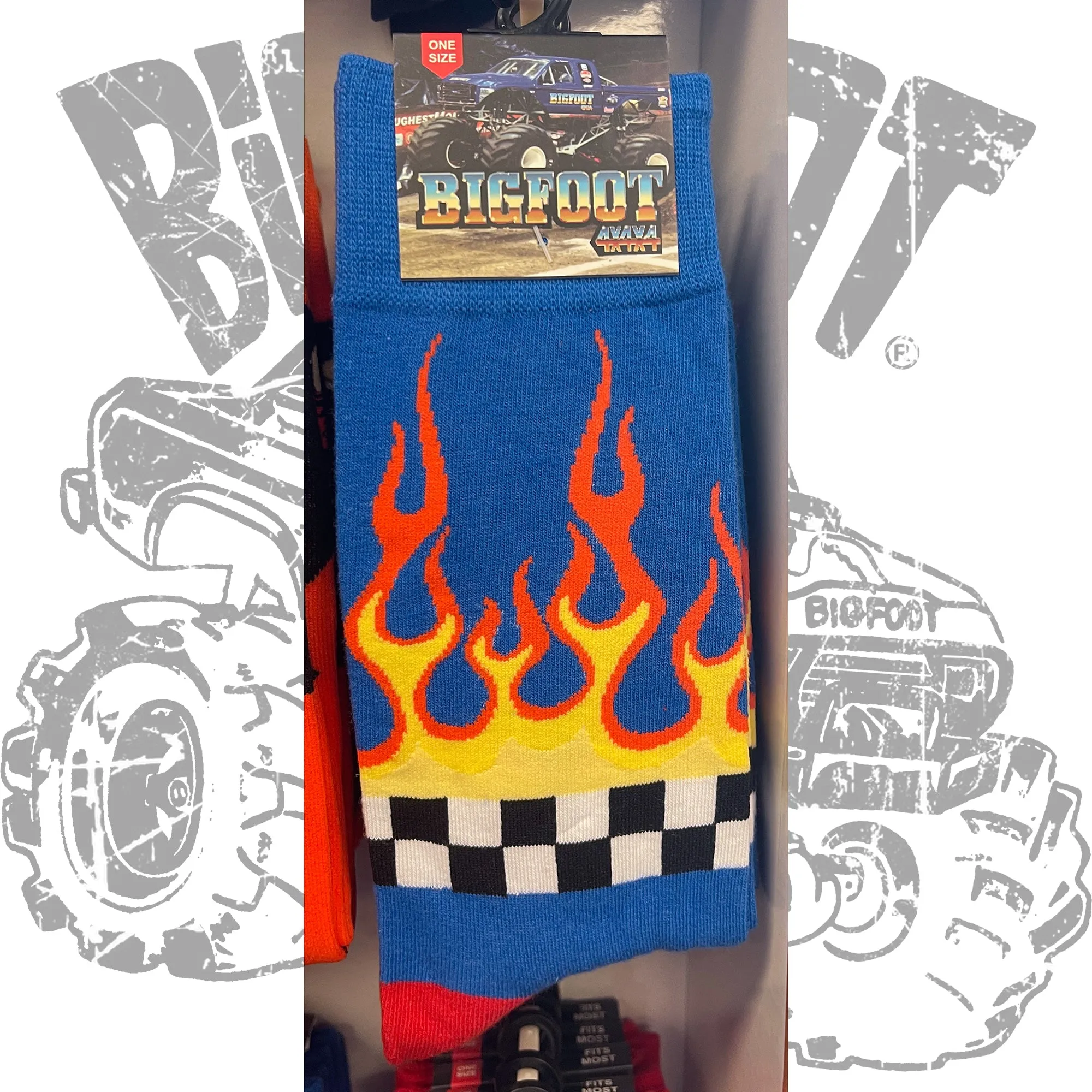 Various BIGFOOT Crew Socks