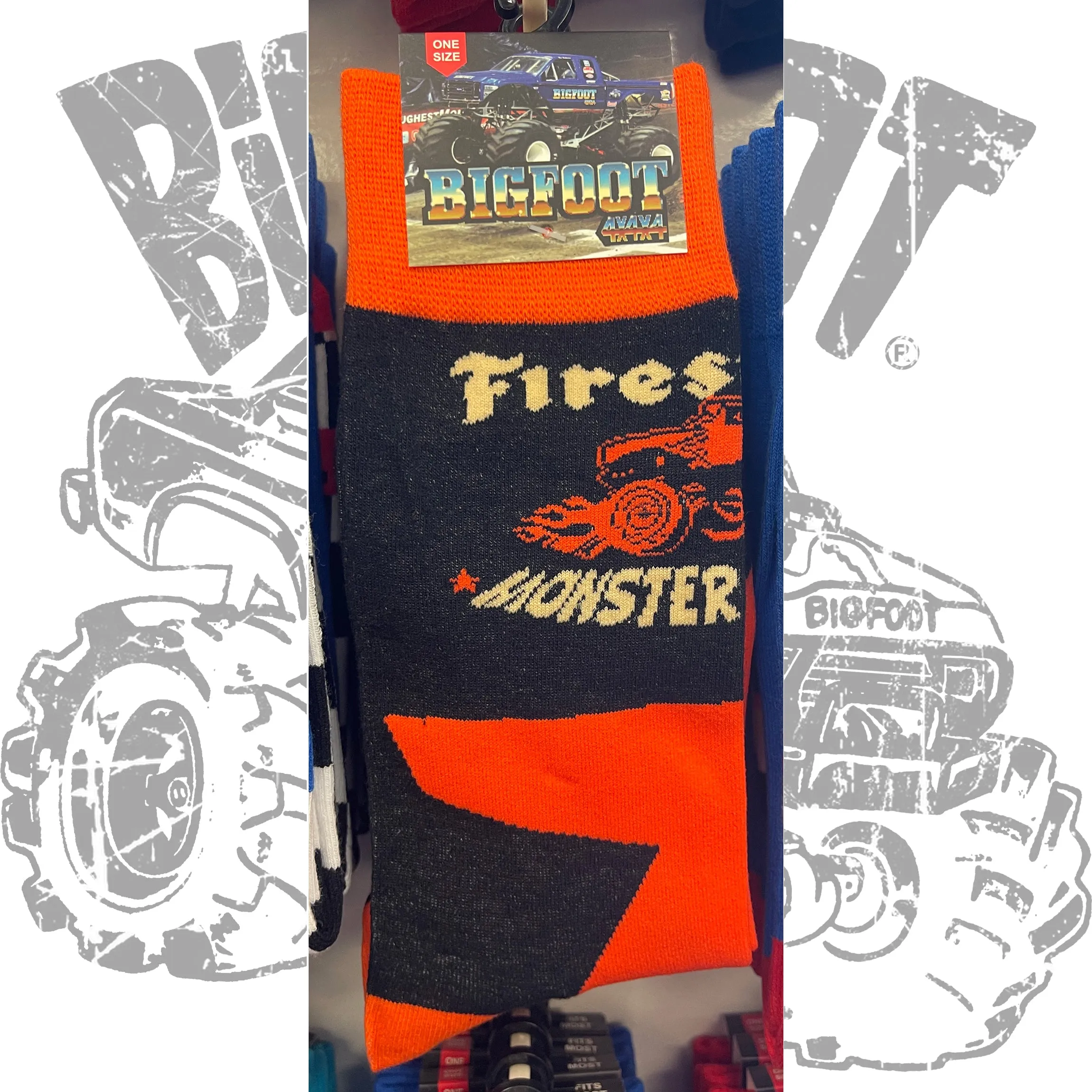 Various BIGFOOT Crew Socks