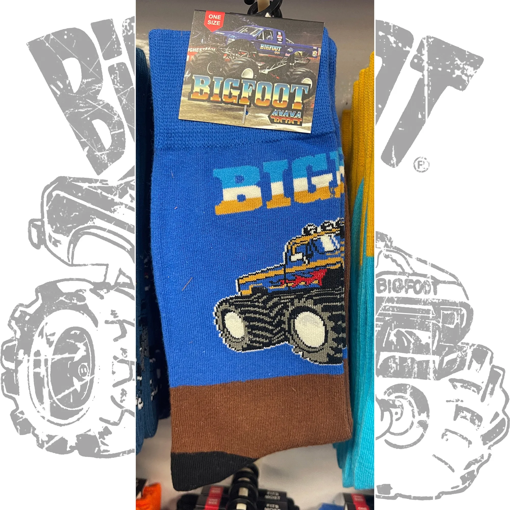 Various BIGFOOT Crew Socks