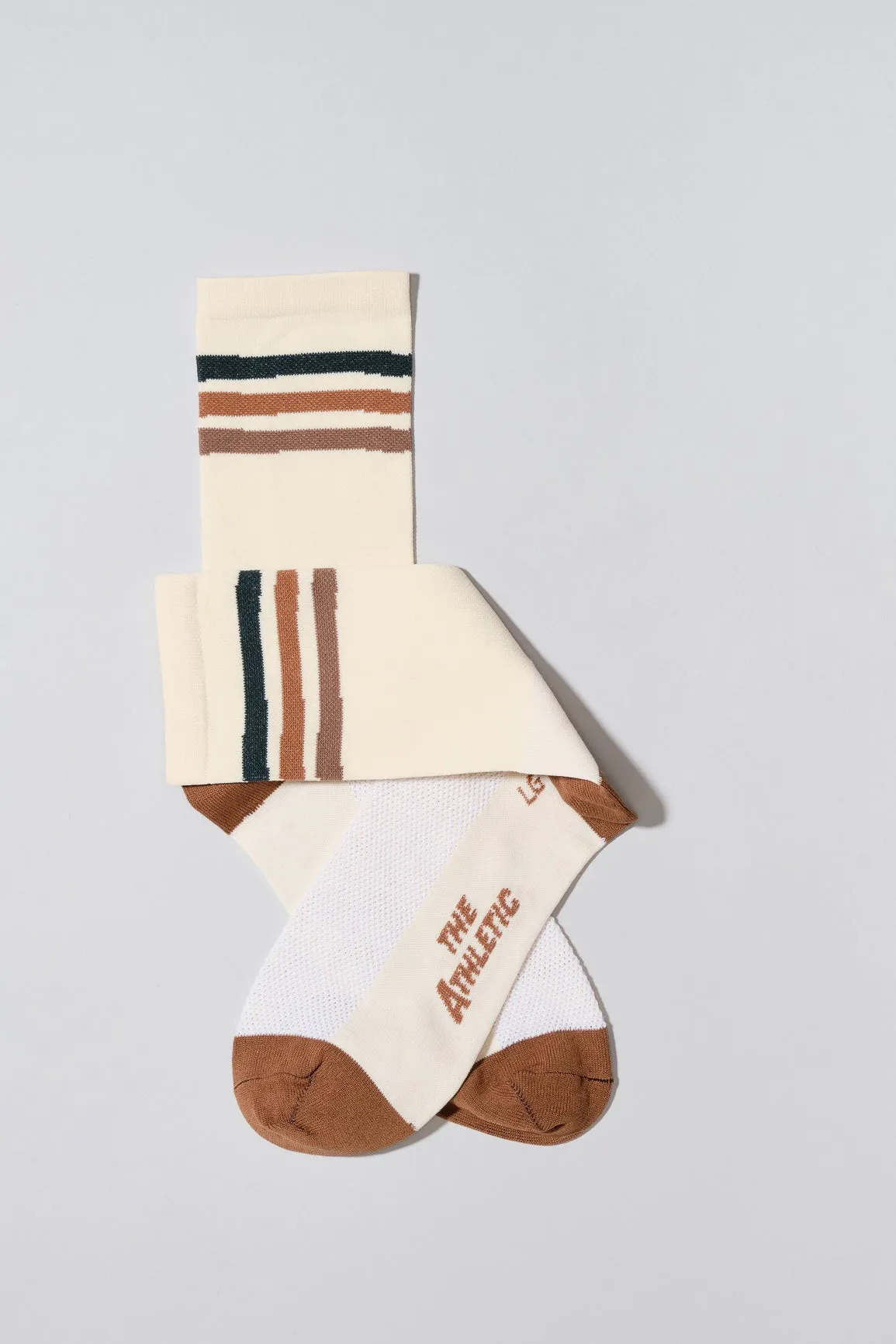 Wavy Stripes Earthtone Socks