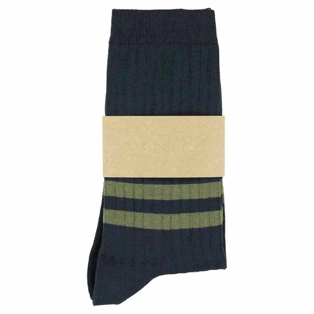 Women Stripes Blue / Olive