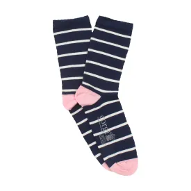 Women's Breton Striped Cotton Socks