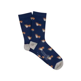 Women's Corgi Dog Cotton Socks