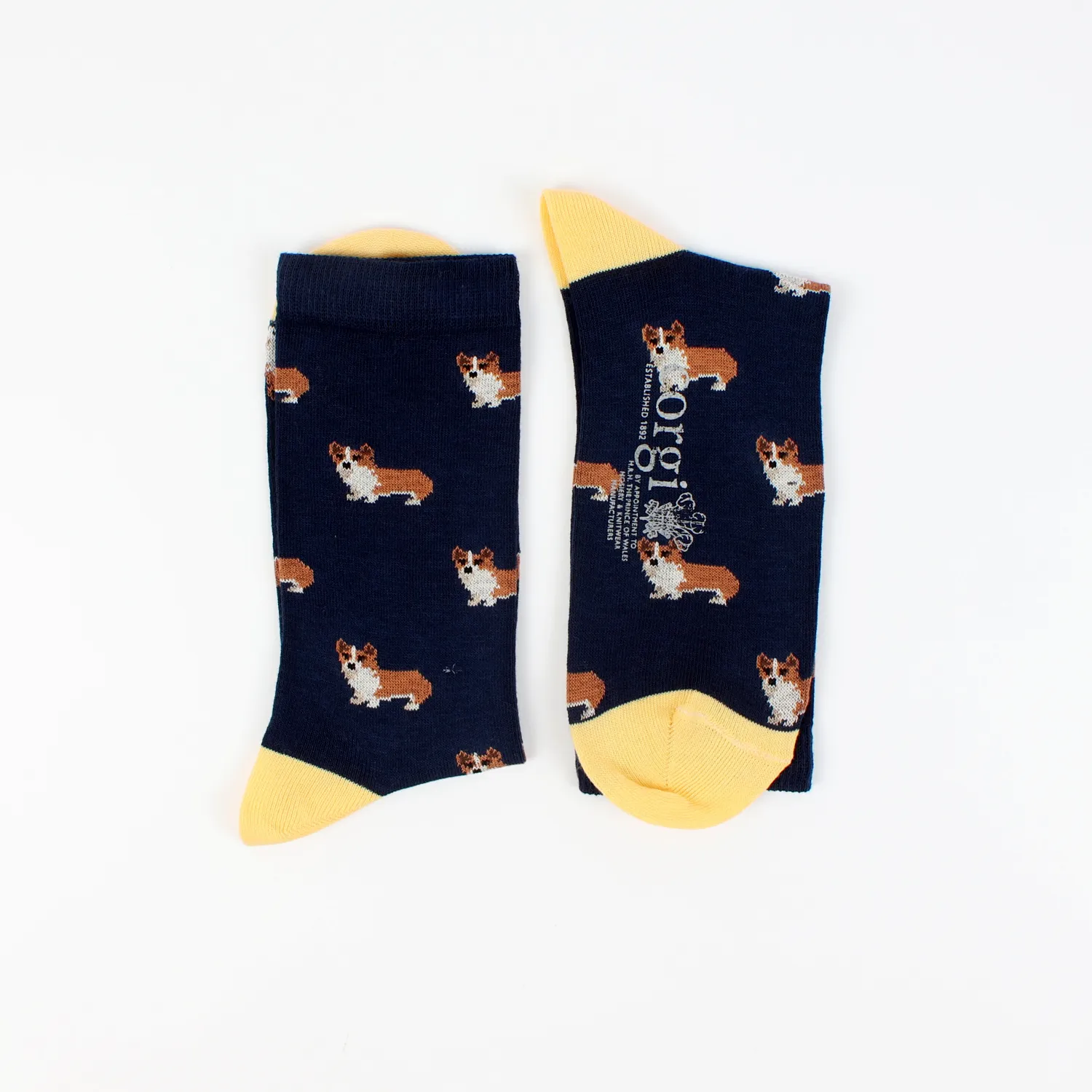 Women's Corgi Dog Cotton Socks