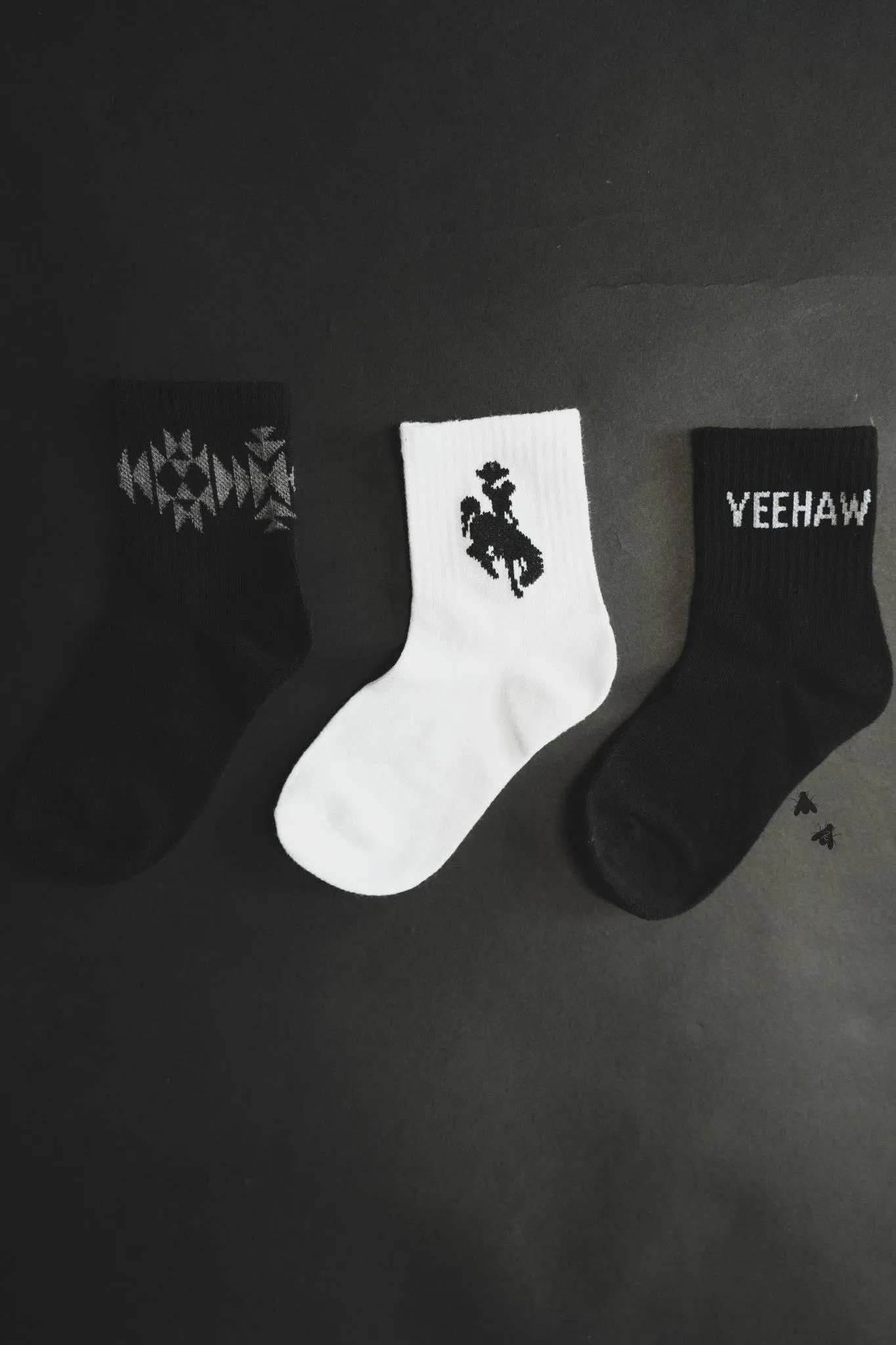 Yeehaw bronc socks~kids