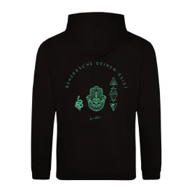 Yoga Elemente -Bio Zipper Hoodie Unisex